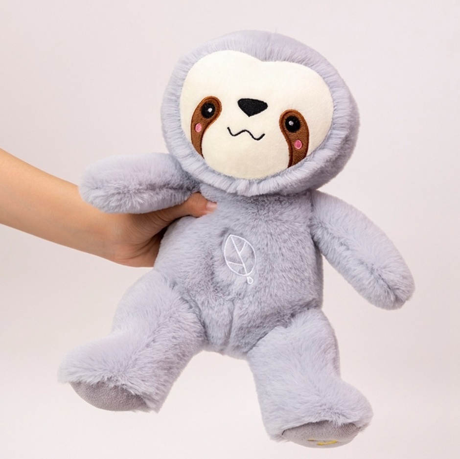 PAWLY Breathing Sloth — Glowing Sleep Companion Plush